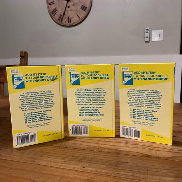 Nancy Drew Mystery Book Set #45, #46, #47 - Picture 3 of 13